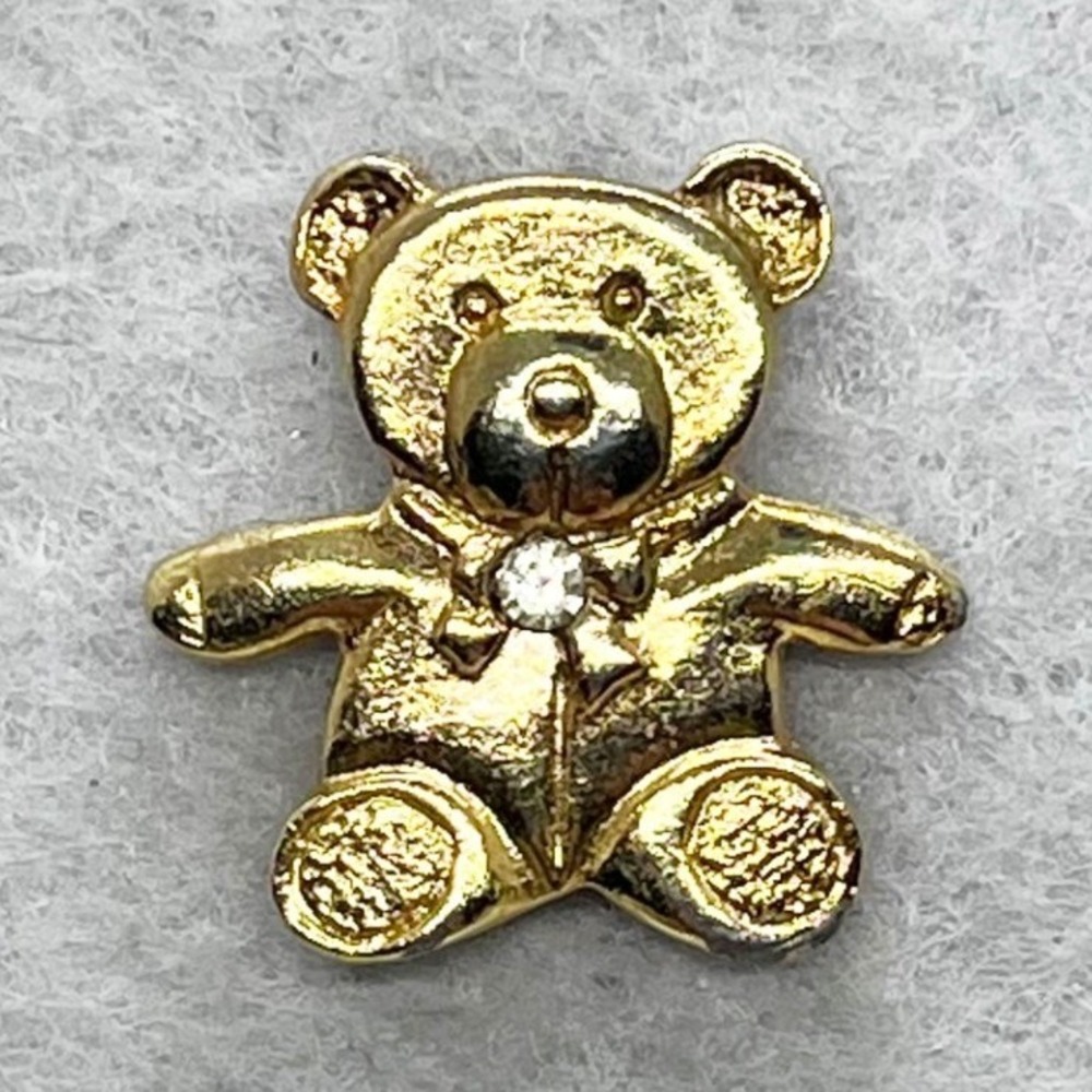 🔮 5/$25 Vintage‎ Teddy Bear Pin